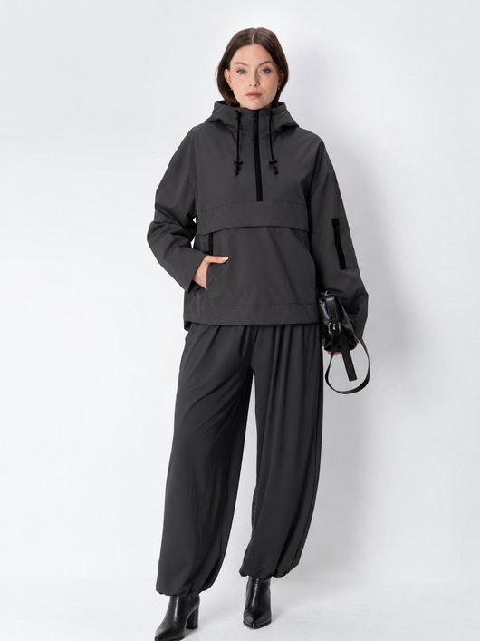 Klasyczna wodoodporna bluza z kapturem STM-TEX™ o luźnym kroju