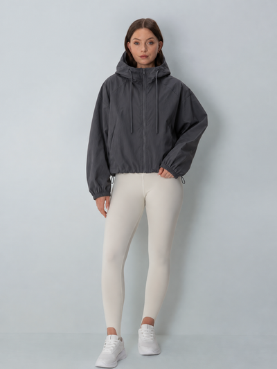 Krótka kurtka przeciwdeszczowa oversize STM-TEX™