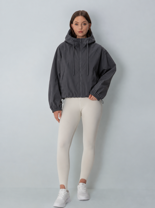 Krótka kurtka przeciwdeszczowa oversize STM-TEX™