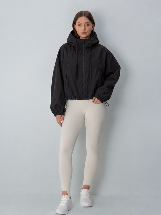 Krótka kurtka przeciwdeszczowa oversize STM-TEX™