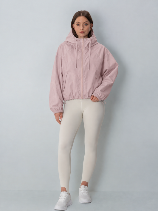 Krótka kurtka przeciwdeszczowa oversize STM-TEX™